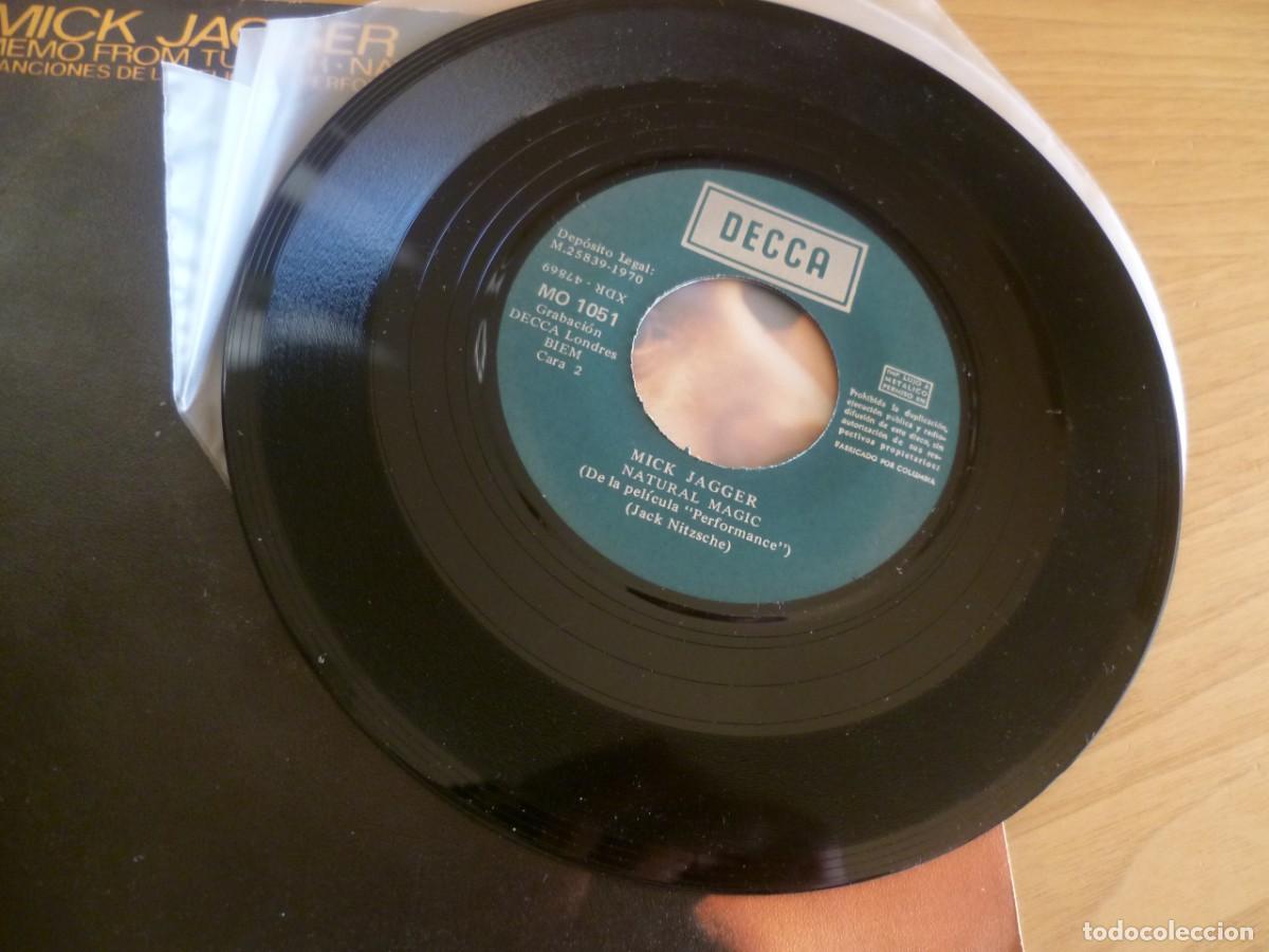 Discos de vinilo: Mick Jagger Canciones De La Pel&iacute;cula Performance single Spain 1970 - Foto 5