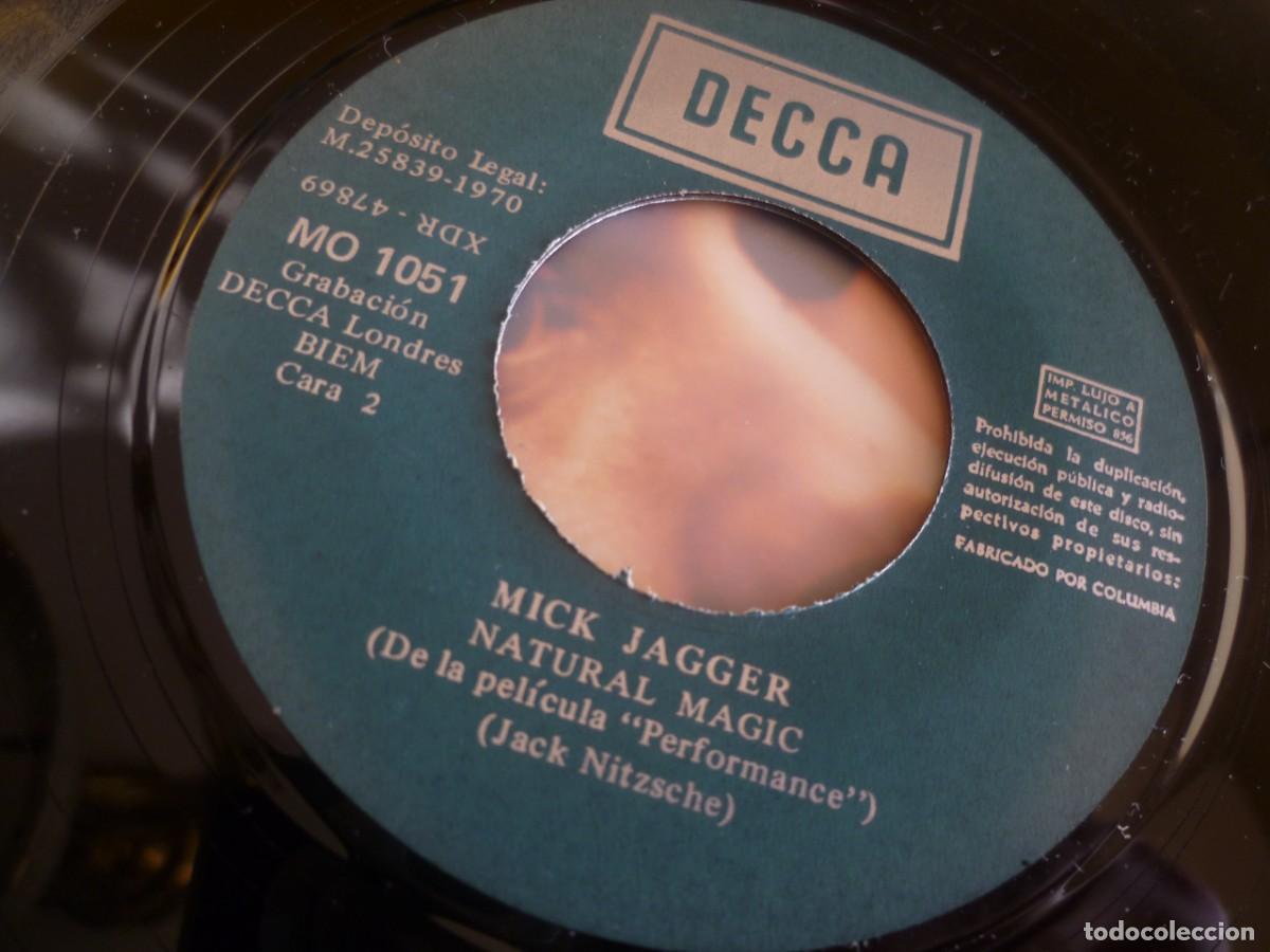 Discos de vinilo: Mick Jagger Canciones De La Pel&iacute;cula Performance single Spain 1970 - Foto 6