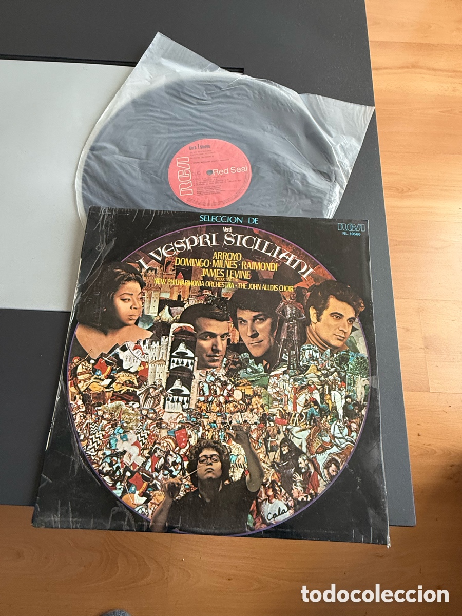Discos de vinilo: I VESPRI SICILIANI. VERDI LP - Foto 1