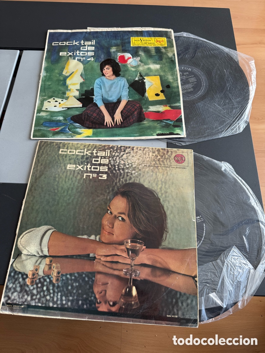 Discos de vinilo: 2 VINILOS. FUNDAS ESTADO REGULAR - Foto 1