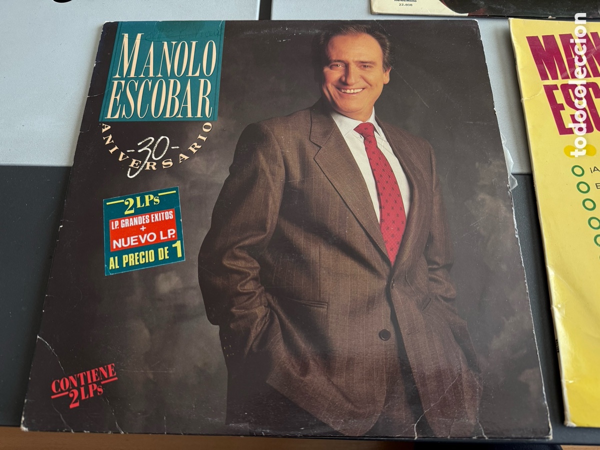 Discos de vinilo: Lote. VINILOS. MANOLO ESCOBAR - Foto 2