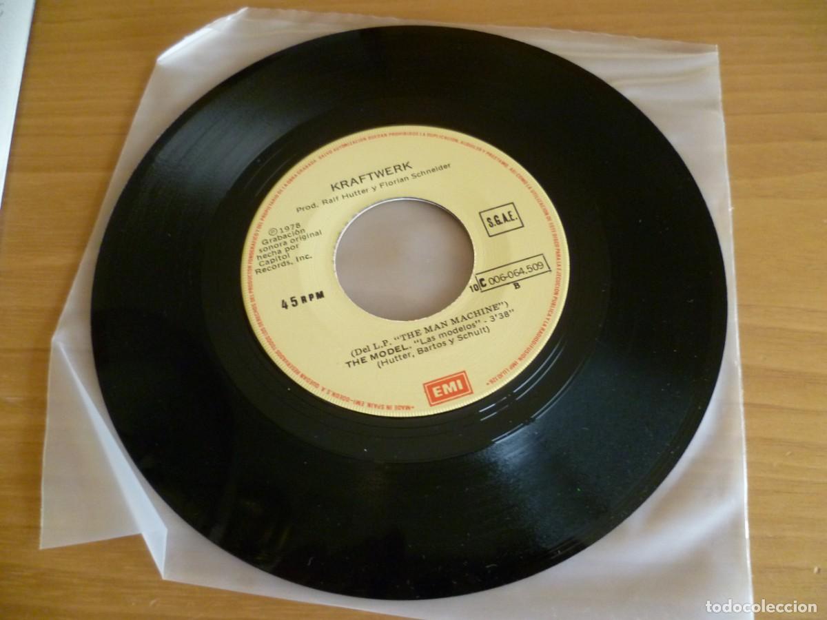 Discos de vinilo: Kraftwerk Amor De Computadora single vinilo exc- - Foto 3