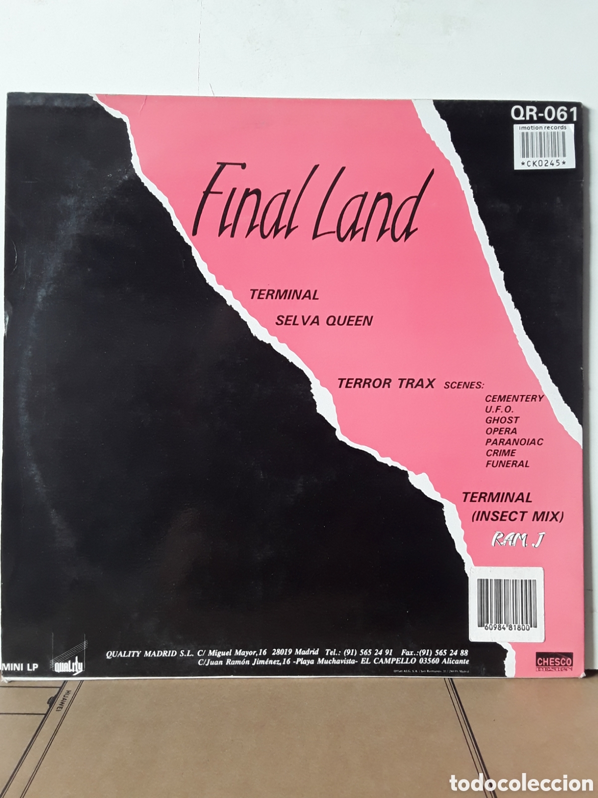 Discos de vinilo: Final Land &lrm;&ndash; Untitled - Foto 2