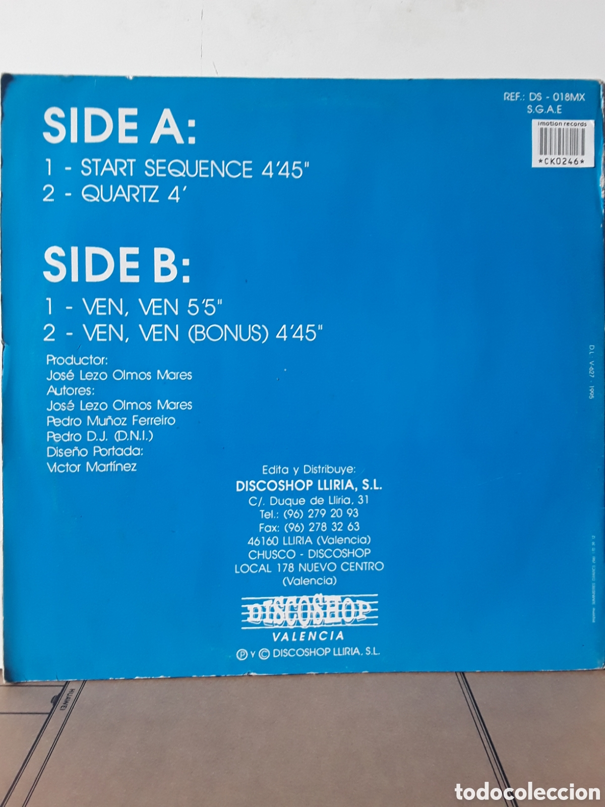 Discos de vinilo: Game Over - Start Sequenze - Foto 2