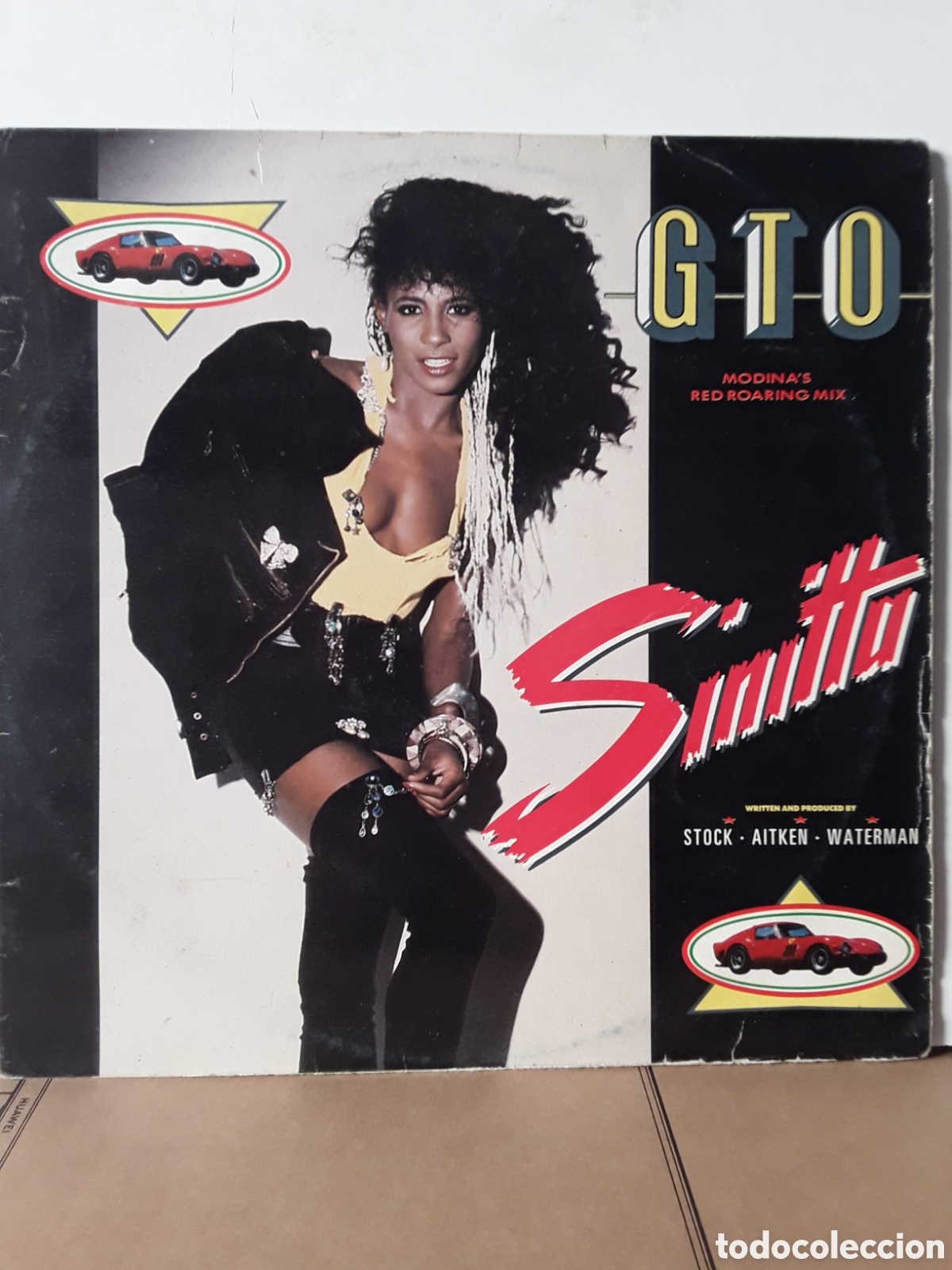 Discos de vinilo: Sinitta &lrm;&ndash; GTO (Modinas Red Roaring Mix) - Foto 1