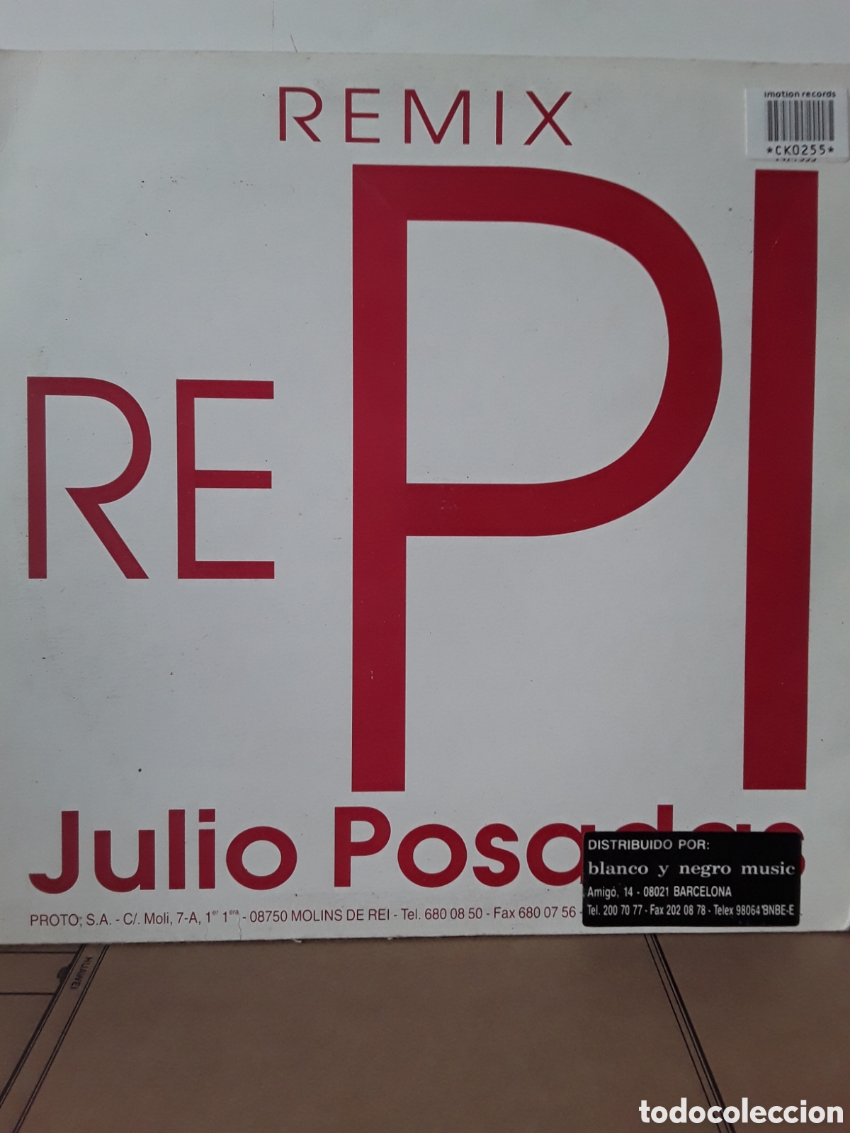 Discos de vinilo: Julio Posadas &lrm;&ndash; Re-Pi - Foto 2