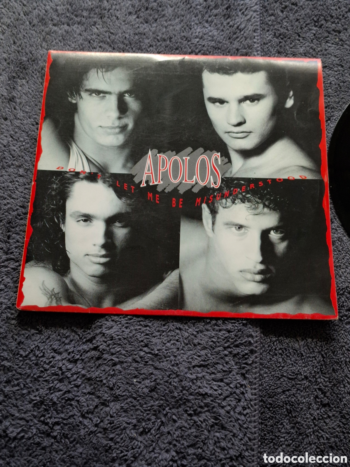 Discos de vinilo: D6. Apolos - Dont Let Me Be Misunderstood (Version Single), Electronic Rock Pop, 1991. - Foto 1