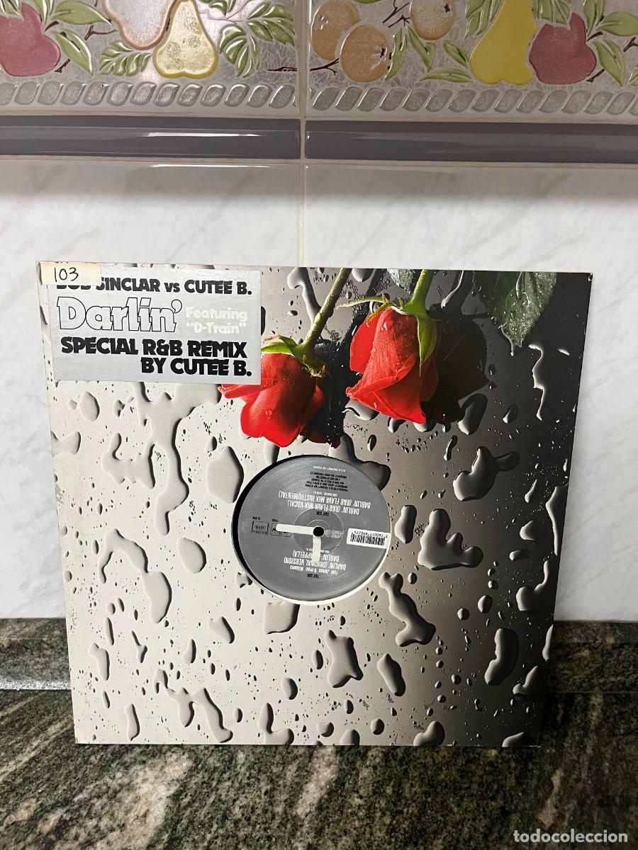 Discos de vinilo: Bob Sinclar vs Cutee B. Featuring &rdquo;D-Train&rdquo; Darlin - Foto 1
