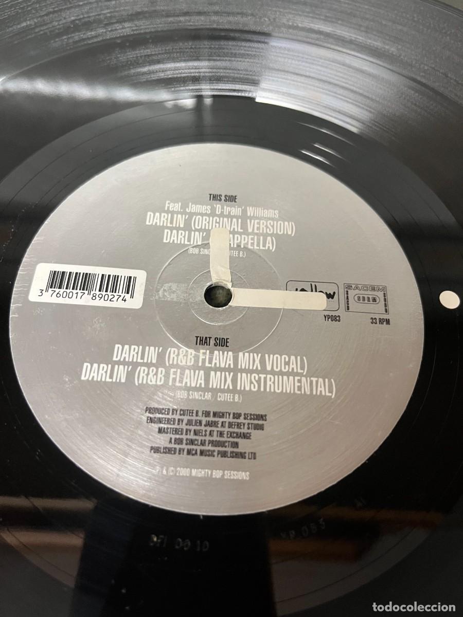 Discos de vinilo: Bob Sinclar vs Cutee B. Featuring &rdquo;D-Train&rdquo; Darlin - Foto 3