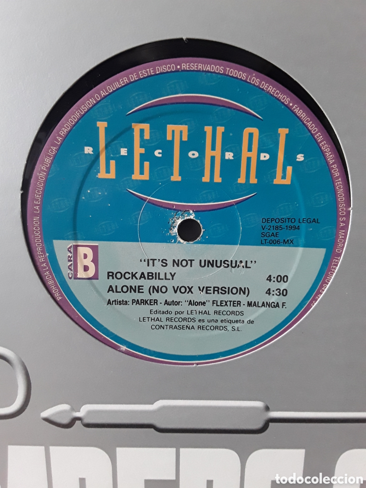 Discos de vinilo: Parker &ndash; Its Not Unusual - Foto 2