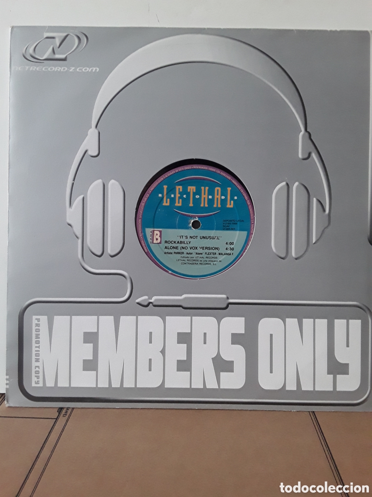 Discos de vinilo: Parker &ndash; Its Not Unusual - Foto 1
