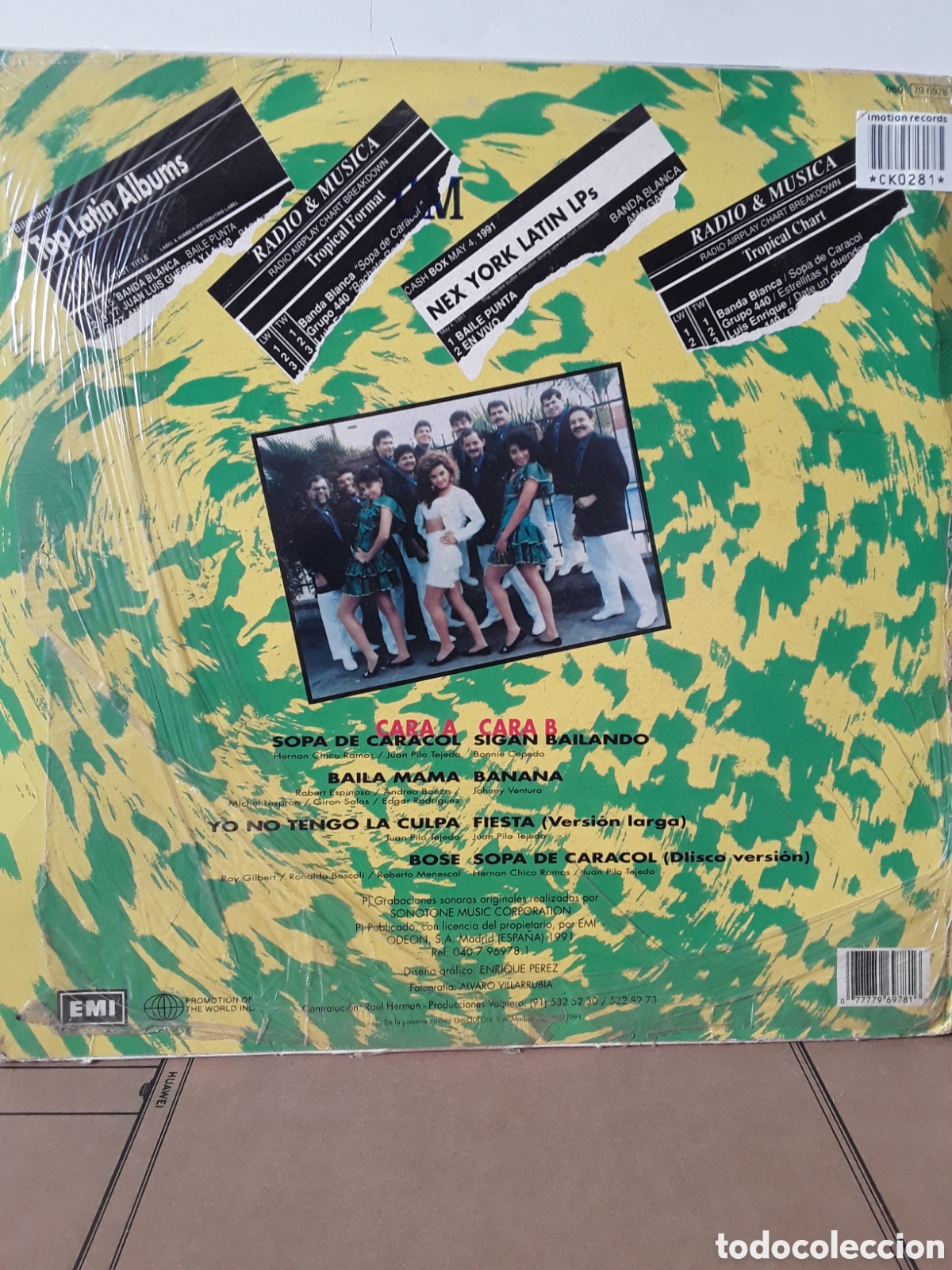 Discos de vinilo: Banda Blanca &lrm;&ndash; Sopa De Caracol - Foto 2