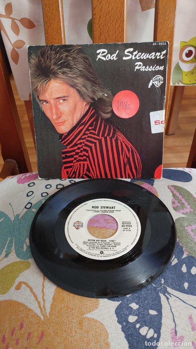 Discos de vinilo: ROD STEWART-SINGLE PASSION - Foto 1