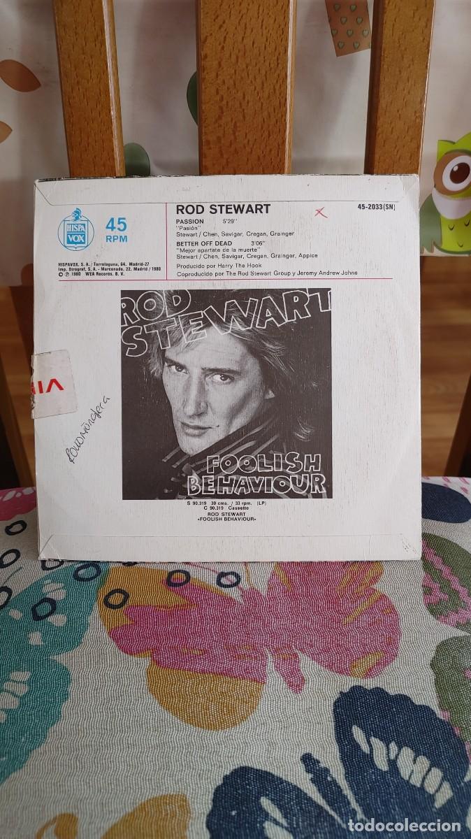 Discos de vinilo: ROD STEWART-SINGLE PASSION - Foto 2