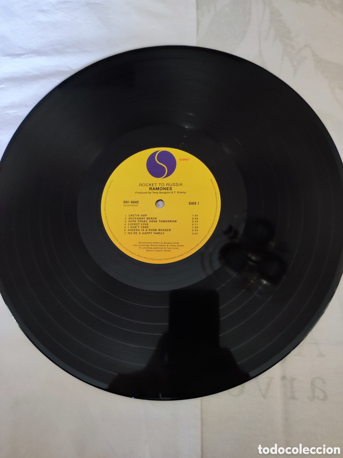 Discos de vinilo: RAMONES - ROCKET TO RUSSIA - Foto 5