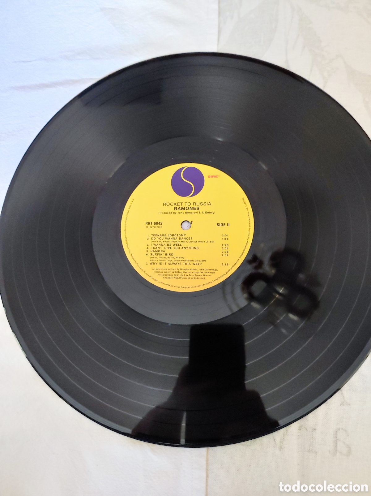 Discos de vinilo: RAMONES - ROCKET TO RUSSIA - Foto 6