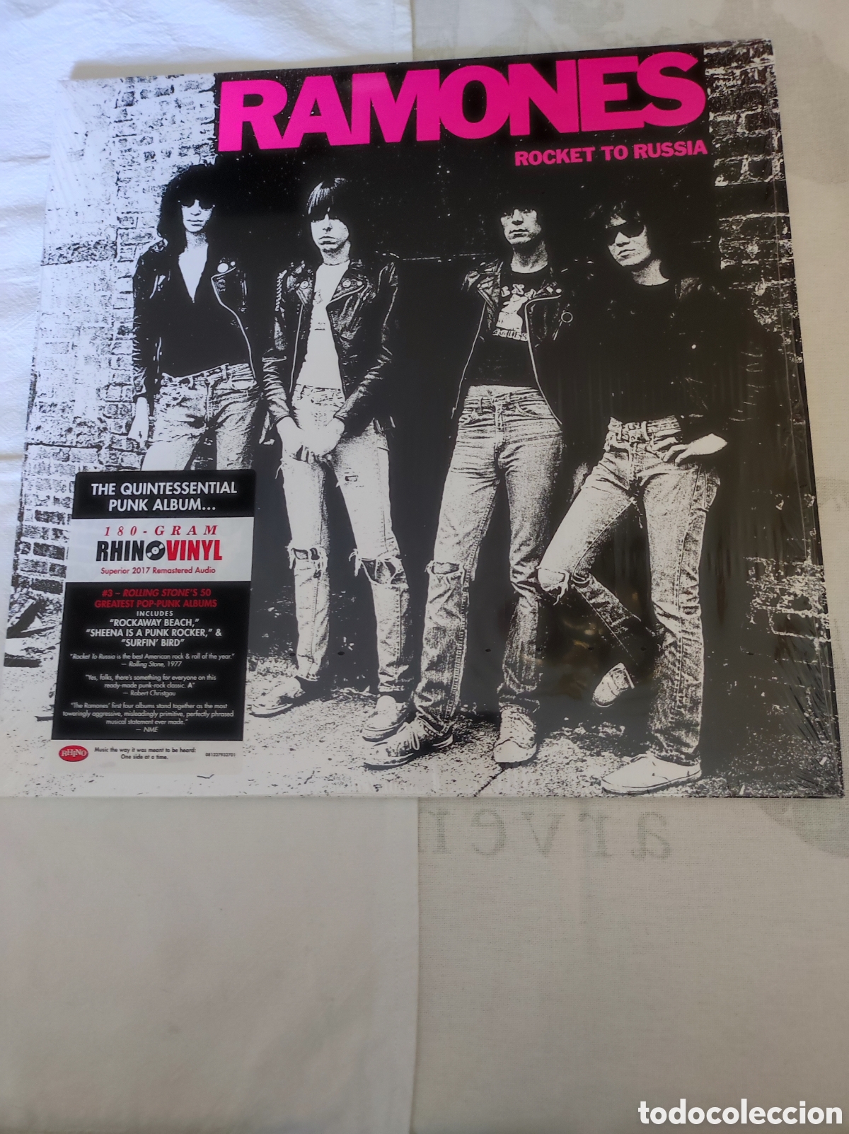Discos de vinilo: RAMONES - ROCKET TO RUSSIA - Foto 1