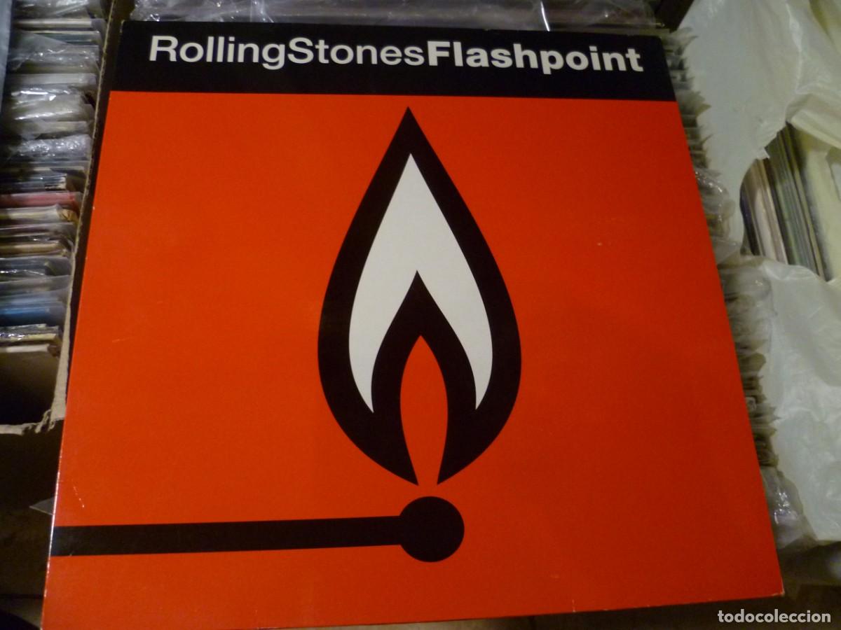 Discos de vinilo: RollingStones Flashpoint LP Spain 1991 exc- - Foto 1