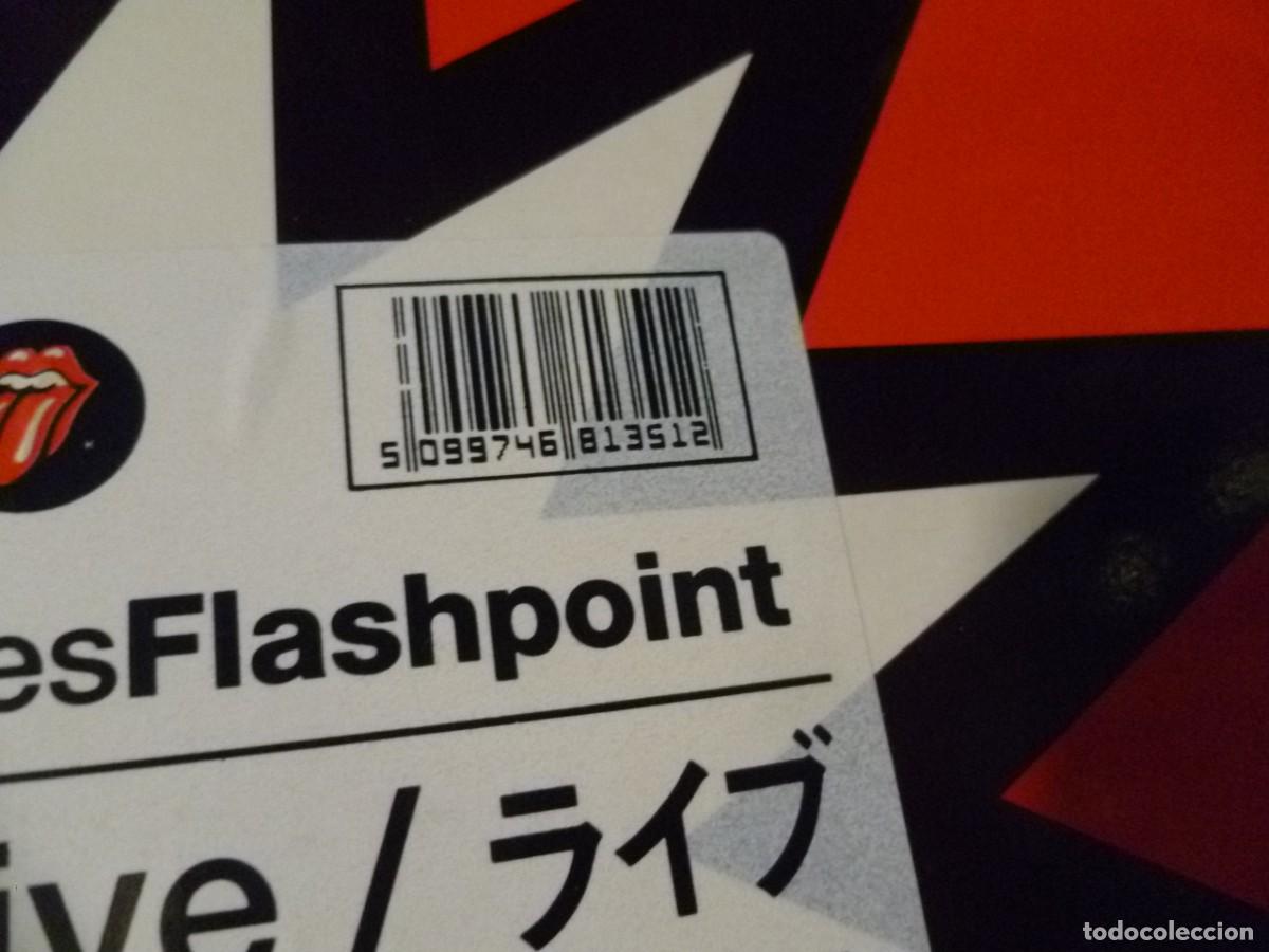 Discos de vinilo: RollingStones Flashpoint LP Spain 1991 exc- - Foto 3