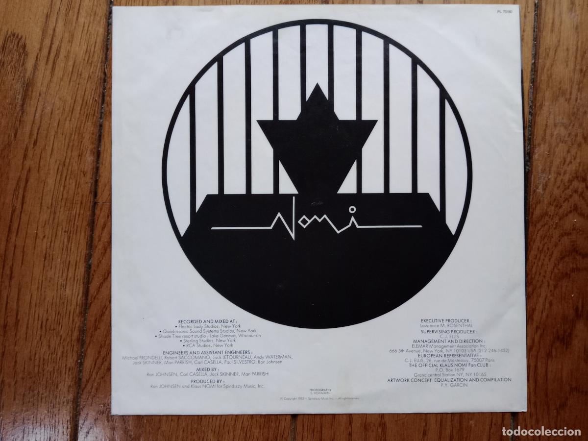 Discos de vinilo: Klaus Nomi - encore - Klaus Nomi - Foto 3