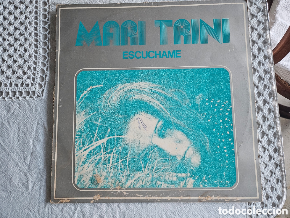Discos de vinilo: LP Mari Trini Escuchame - Foto 1