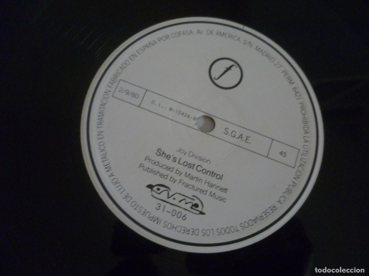 Discos de vinilo: Joy Division Atmosphere Maxi Single Spain 1982 exc- - Foto 4