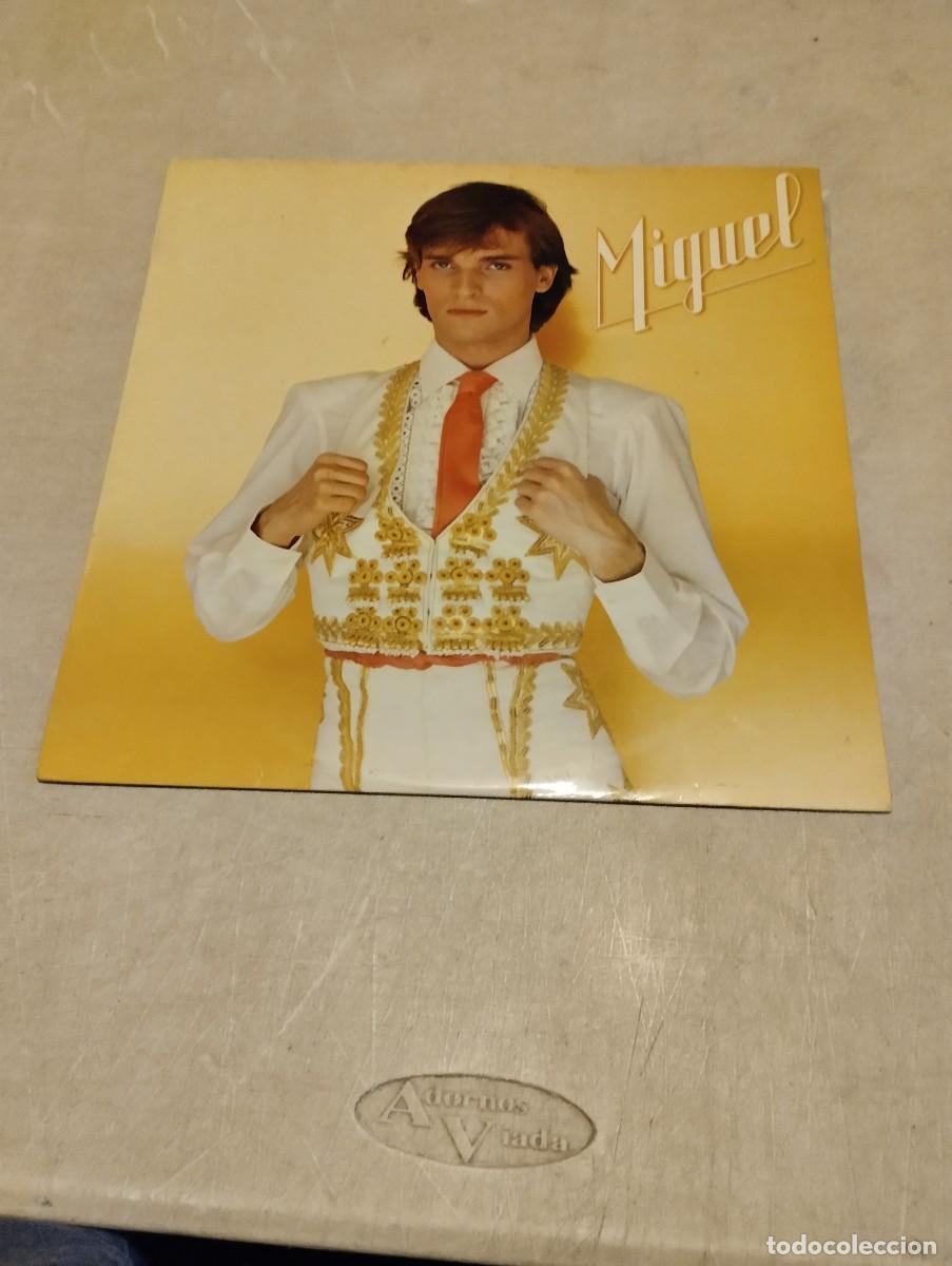 Discos de vinilo: MIGUEL BOSE LP ENCARTE LETRAS - Foto 1