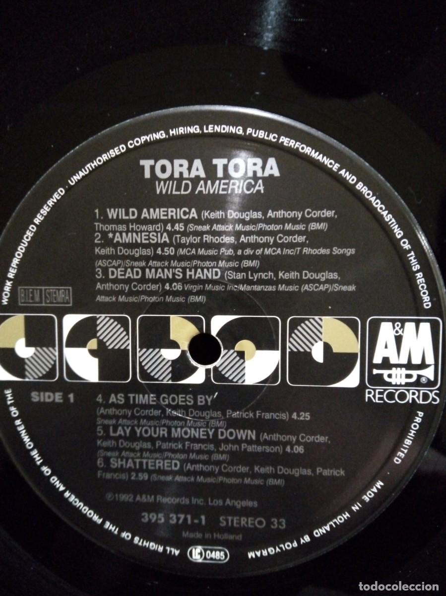Discos de vinilo: Tora Tora, Wild Am&eacute;rica 1992. - Foto 3