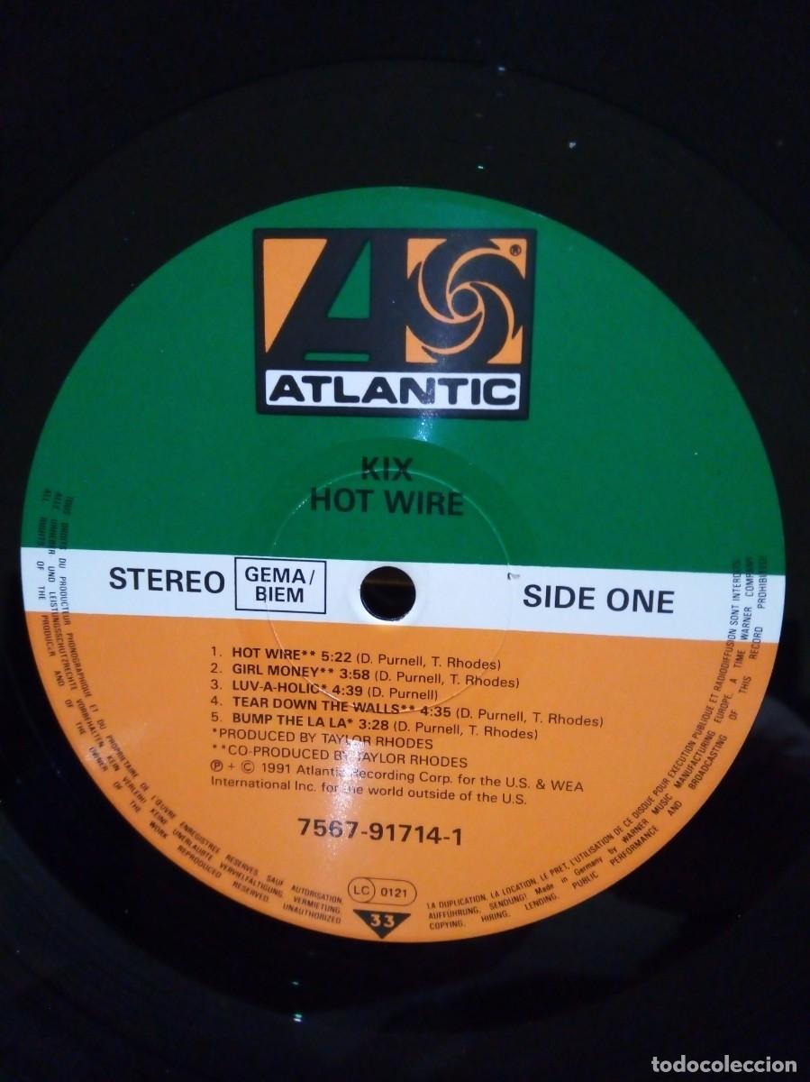 Discos de vinilo: Kix, Hot Wire 1991.&rdquo;Rareza&rdquo;. - Foto 3
