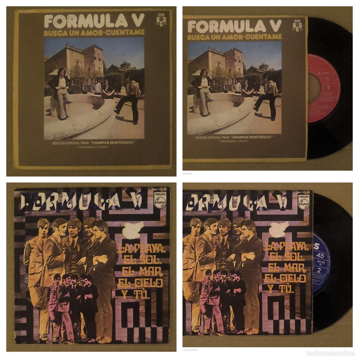 Discos de vinilo: FORMULA V - Lote 2 Singles - Foto 1