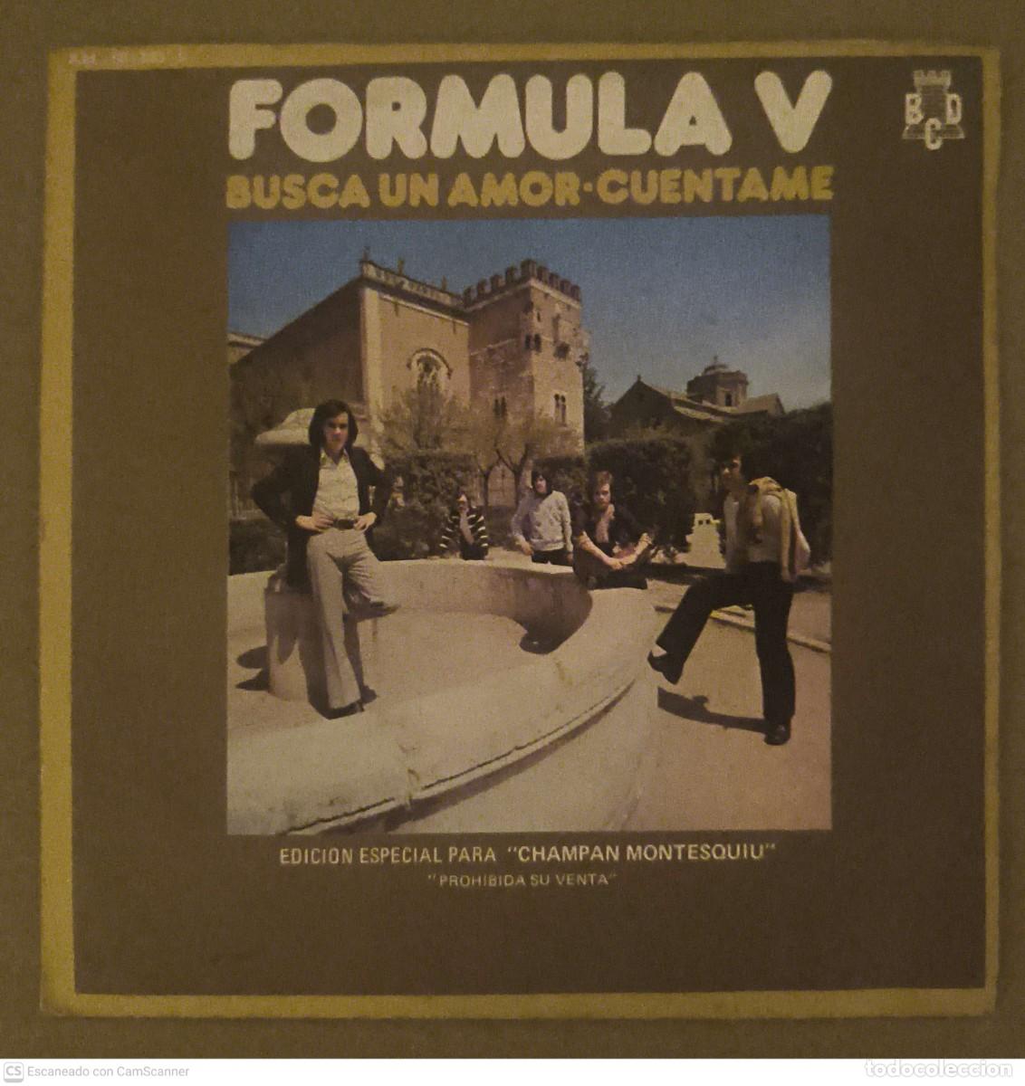 Discos de vinilo: FORMULA V - Lote 2 Singles - Foto 2