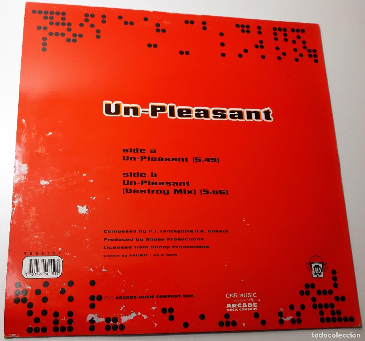 Discos de vinilo: Gam-Mon &ndash; Un-pleasant - Foto 2