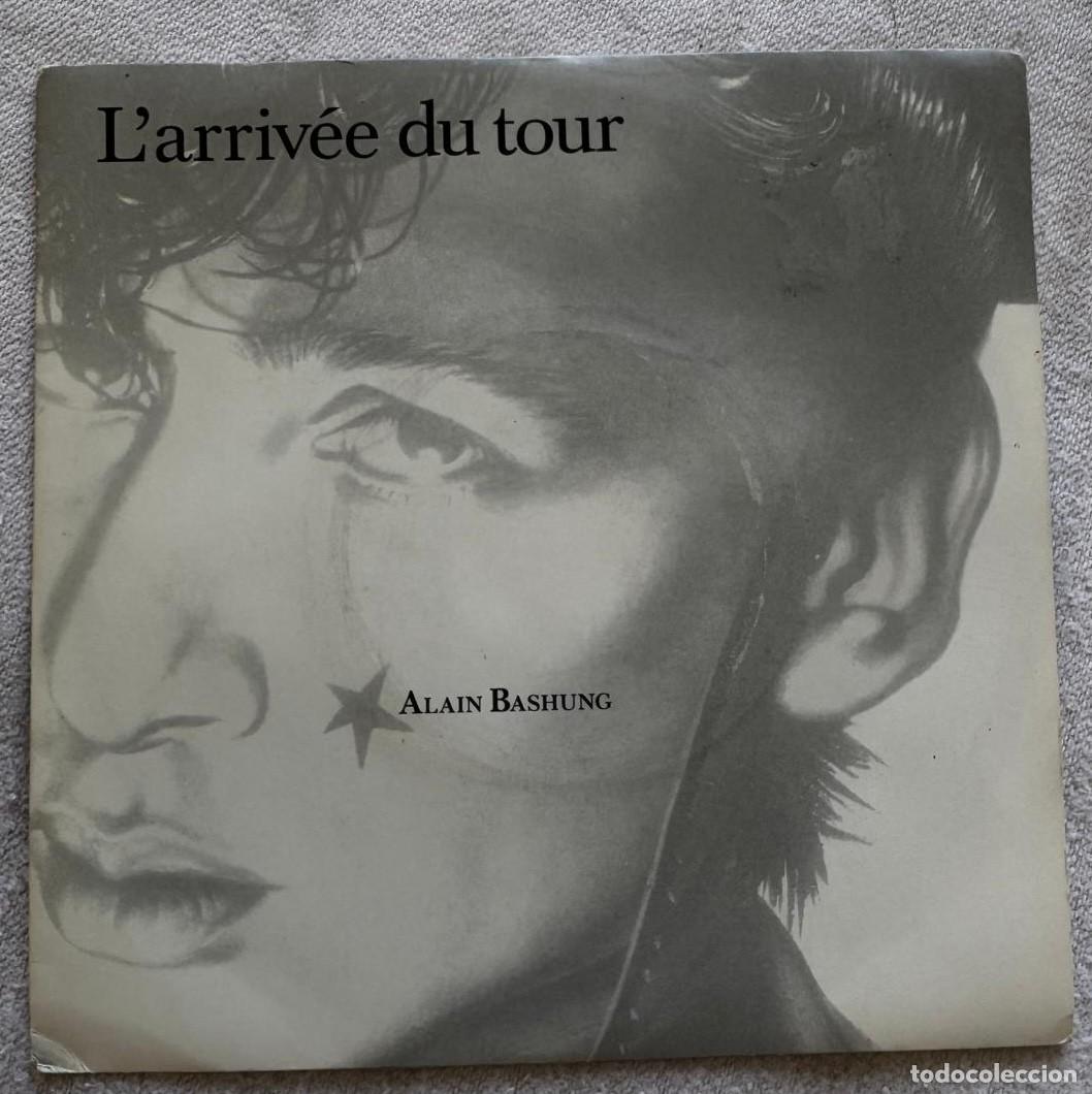 Discos de vinilo: Alain Bashung 45t Larrivee du tour EX EX single - Foto 1