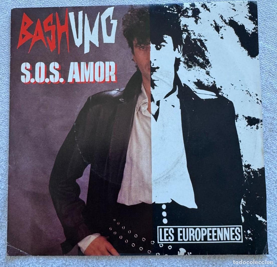 Discos de vinilo: Alain Bashung 45t SOS Amor EX EX - Foto 1