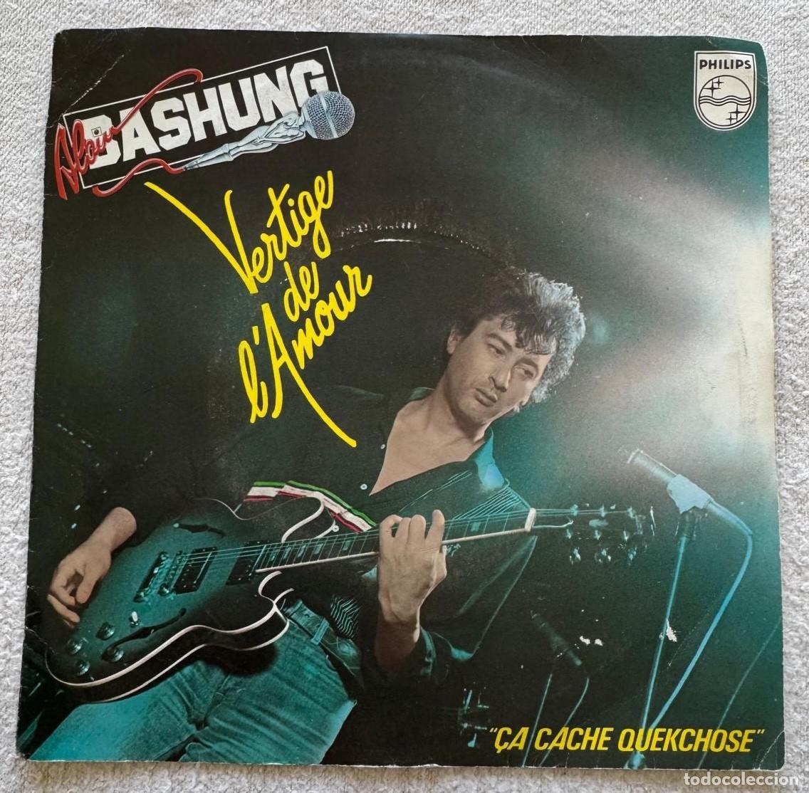 Discos de vinilo: Alain Bashung 45t Vertige de lamour VG++ EX - Foto 1