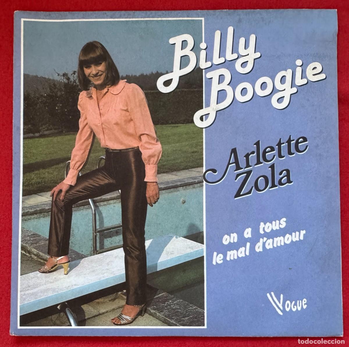Discos de vinilo: arlette zola 45t Billy boogie EX EX - Foto 1