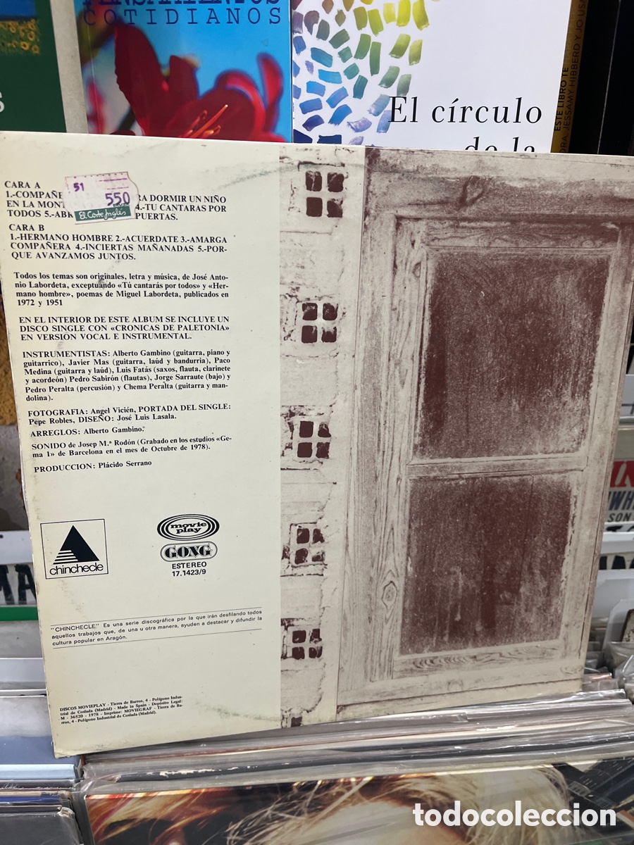 Discos de vinilo: j.a labordeta labordeta - Foto 2