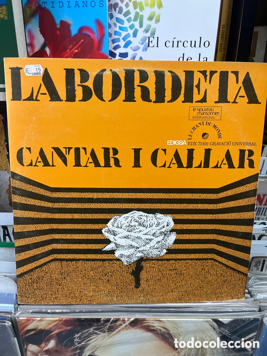 Discos de vinilo: labordeta cantar i callar - Foto 1
