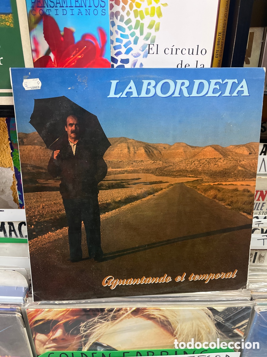 Discos de vinilo: labordeta aguantando el temporal - Foto 1