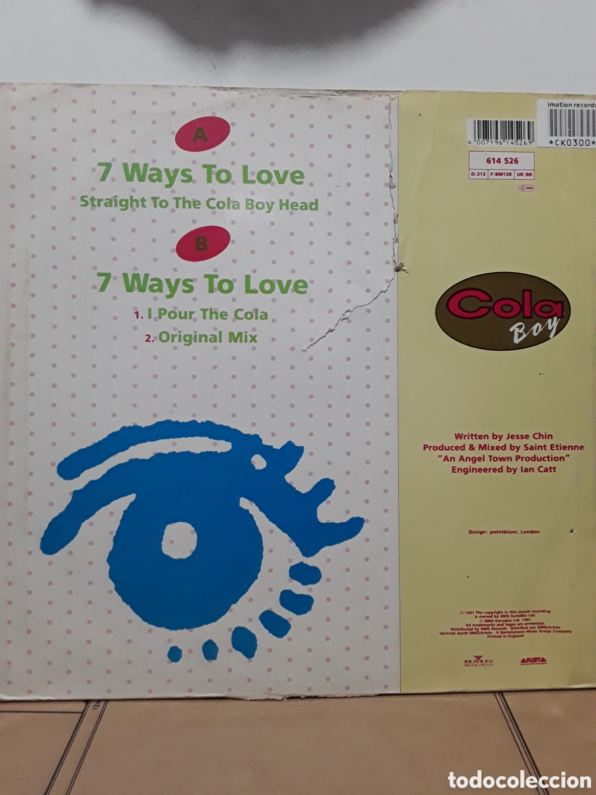 Discos de vinilo: Cola Boy &lrm;&ndash; 7 Ways To Love - Foto 3