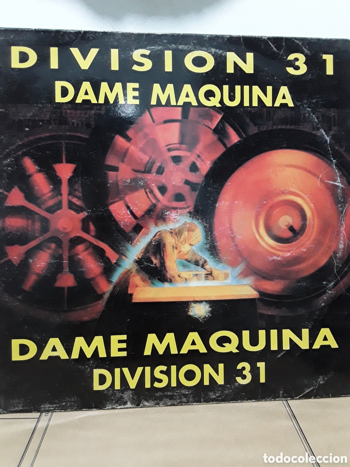 Discos de vinilo: Division 31 &lrm;&ndash; Dame M&aacute;quina - Foto 1