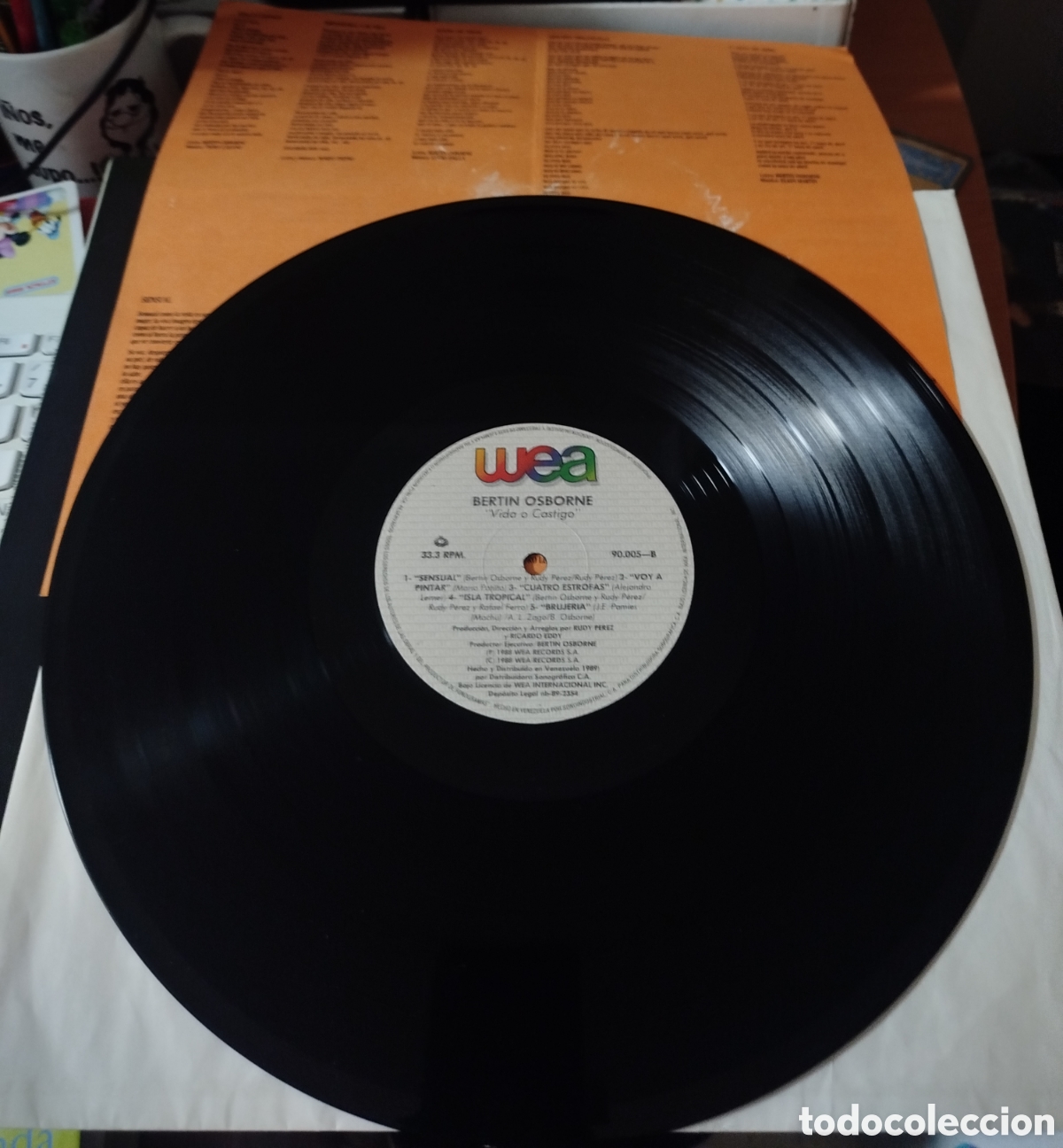 Discos de vinilo: Bert&iacute;n Osborne - Vida O Castigo - Foto 2