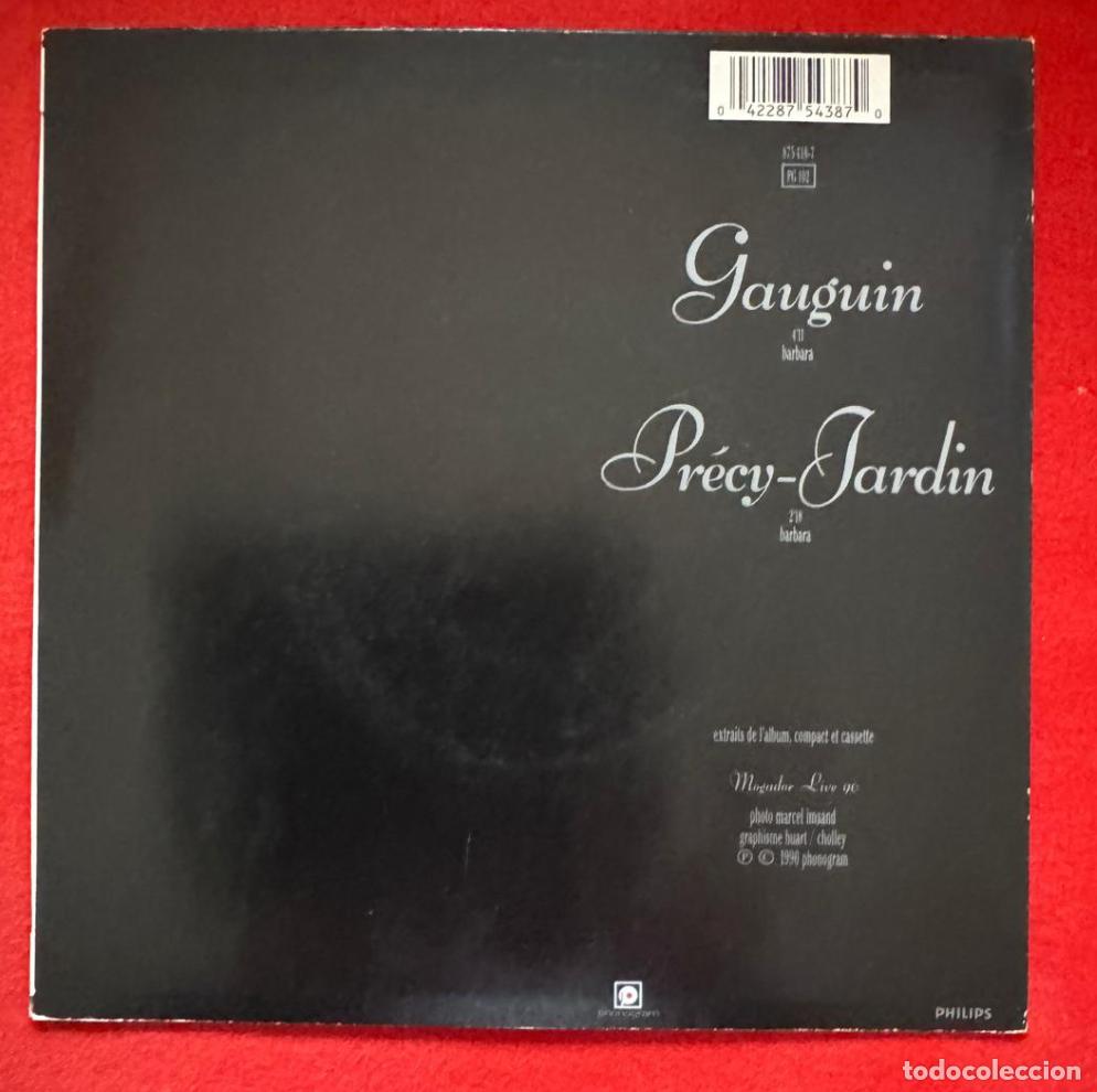Discos de vinilo: Barbara 45t Gauguin EX EX single - Foto 2