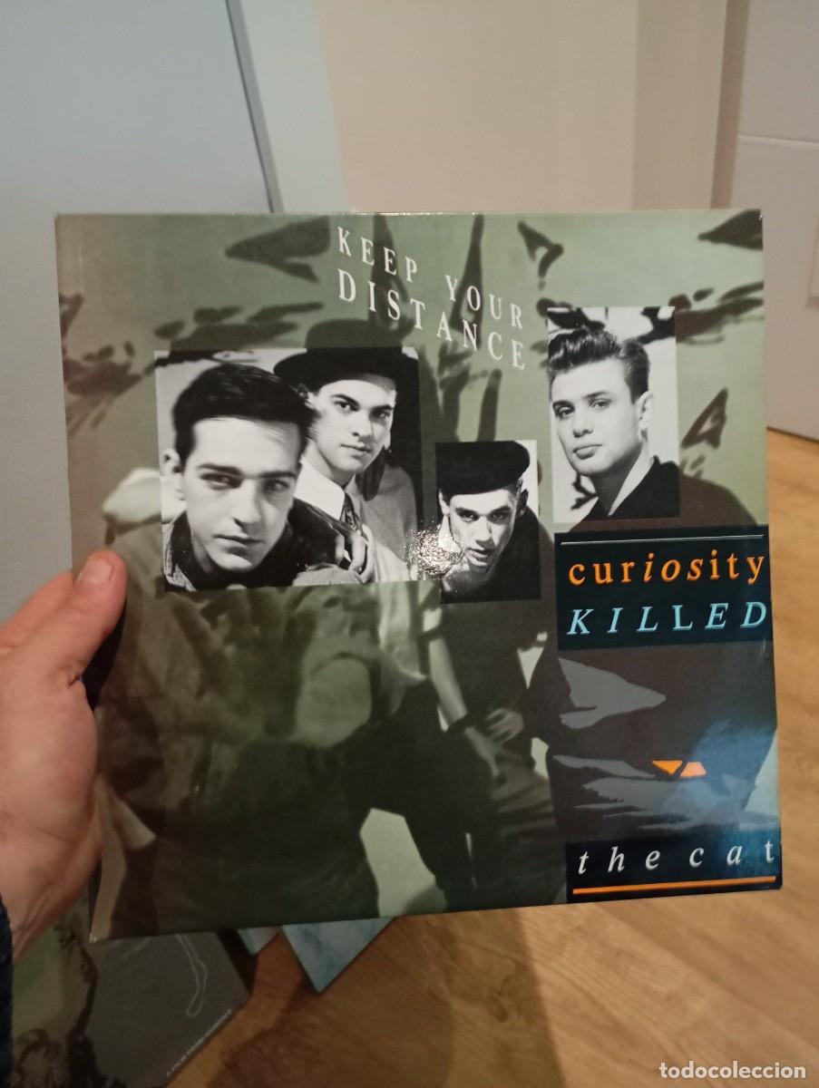 Discos de vinilo: CURIOSITY KILLED KEEP YOUR DISTANCE VG++ - Foto 1