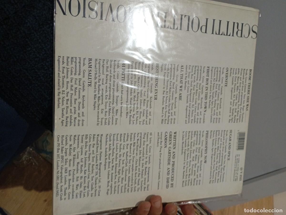 Discos de vinilo: LP SCRITTI POLITTI PROVISI&Oacute;N - Foto 2