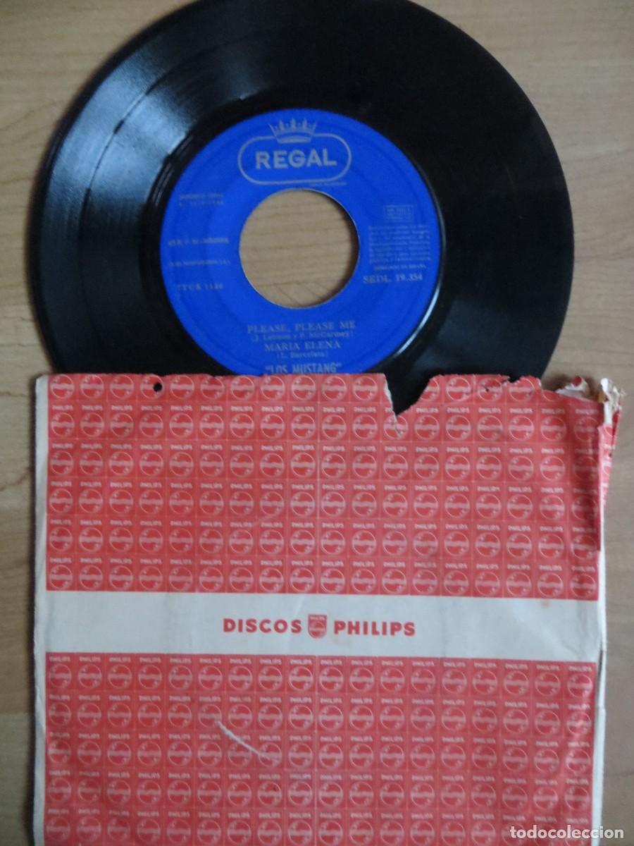 Discos de vinilo: Los Mustang - Please Please Me (7&rdquo;, EP) - Foto 1