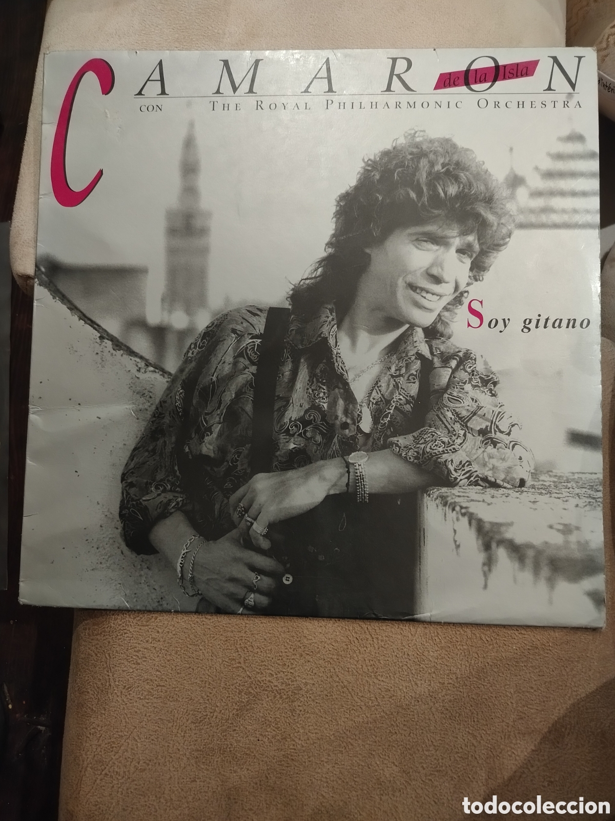 Discos de vinilo: Camar&oacute;n LP Soy Gitano - Foto 1