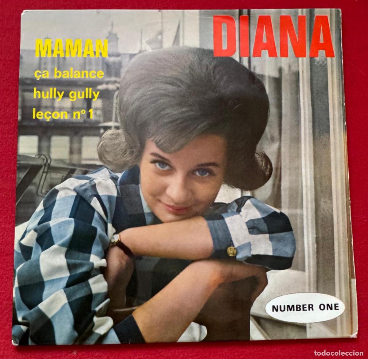 Discos de vinilo: Diana 45t Maman EX EX single - Foto 1