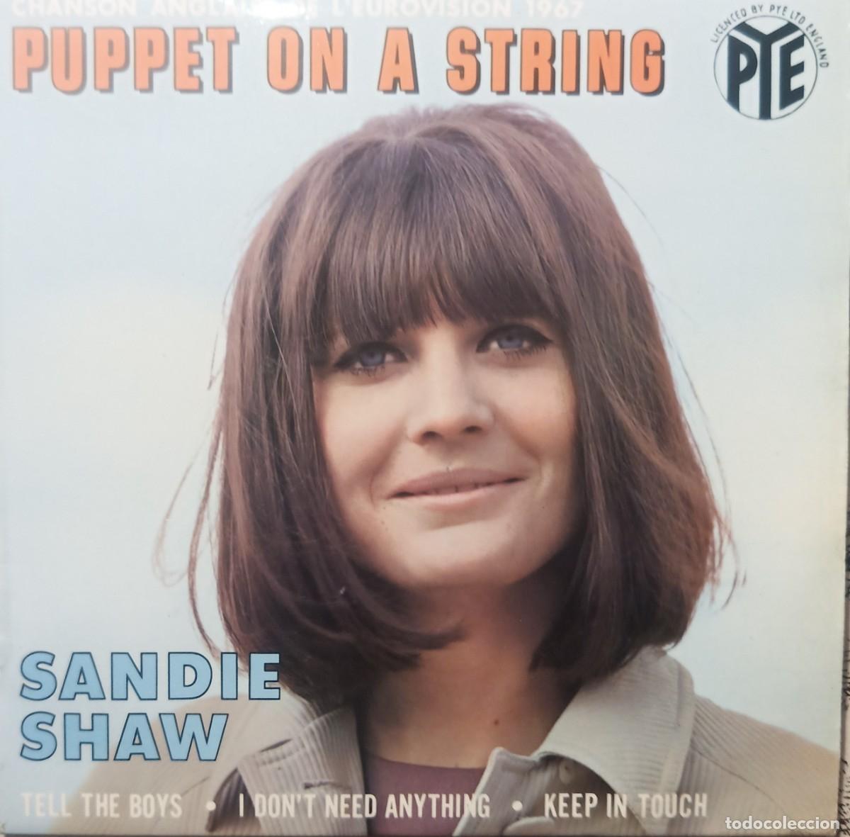 Discos de vinilo: Sandie Shaw. Puppet on a string. Vinilo single EP. - Foto 1