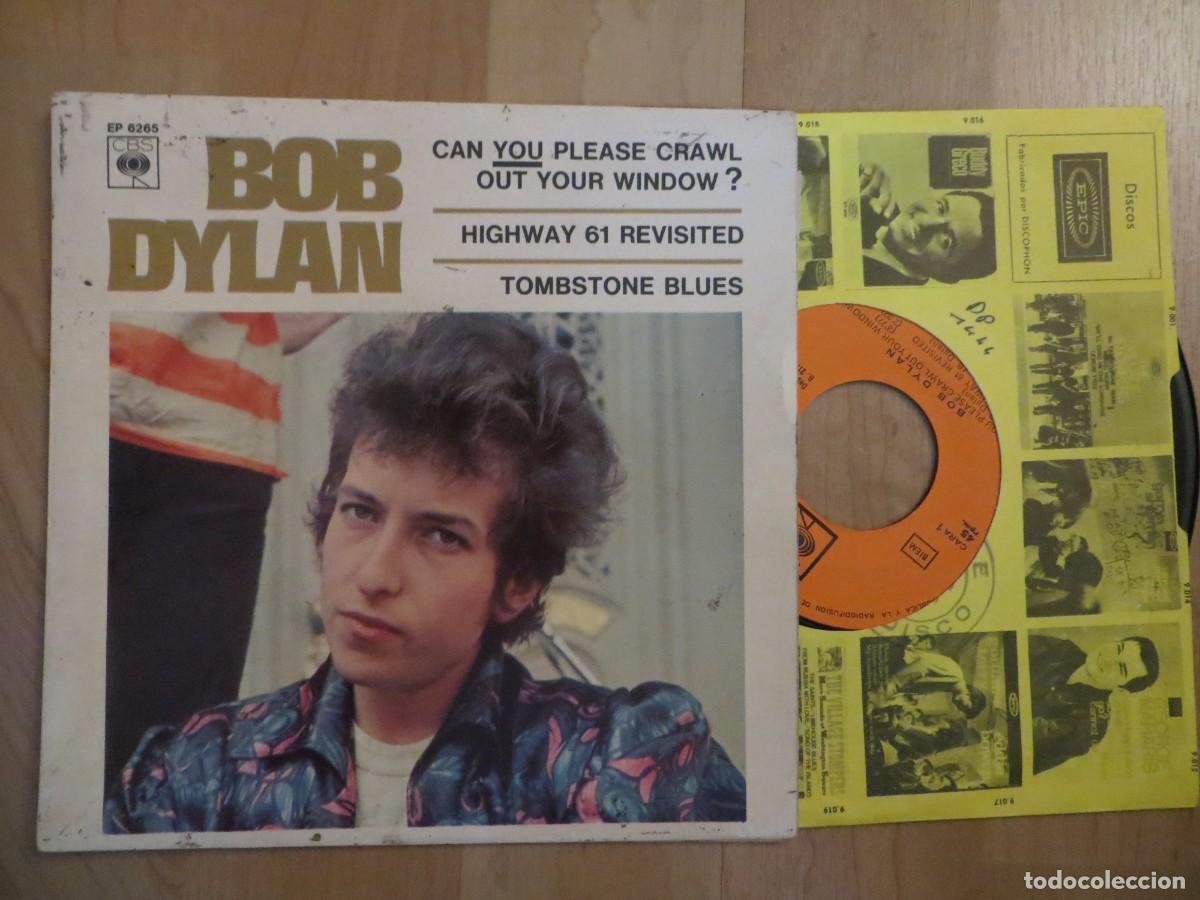 Discos de vinilo: Bob Dylan - Can You Please Crawl Out Your Window? (7&rdquo;, EP) - Foto 1